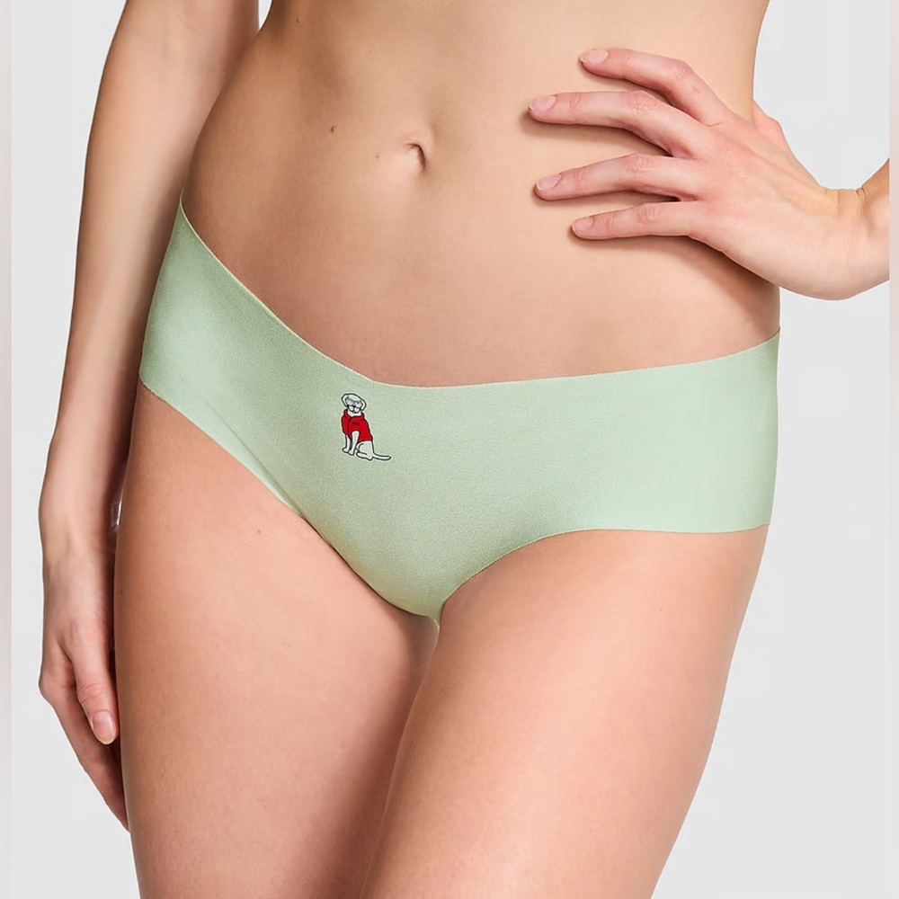 No-show hiphugger Light Green Women's panty size S by PINK Victoria’s Secret